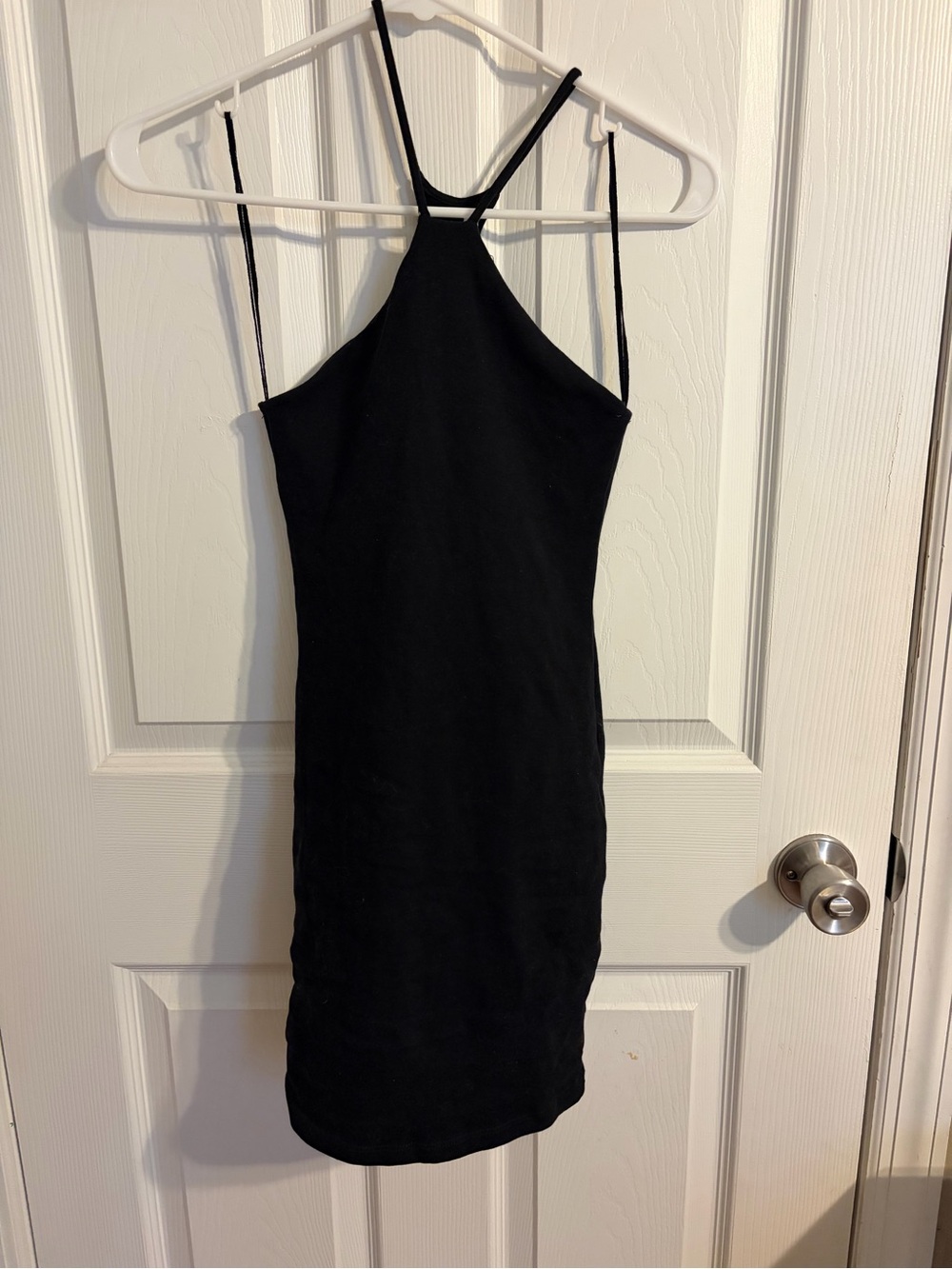 Zara Black Halter Tank Dress